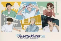 【中古】キャラカード メインビジュアル カード 「呪術廻戦カフェ2024 懐玉・玉折」 リピート特典