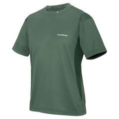 新品] モンベル 速乾性/吸水拡散 コアスパン ポロシャツ M ダーク 