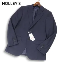 美品✨NOLLEY'S ノーリーズ　デニム　テーラードジャケット  L サイズ セール】LYCRA デニムライク セットアップ テーラードジャケット
