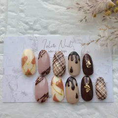 バレンタインネイル💝チョコnail