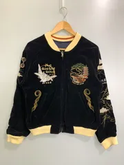 【中古品】 爆裂爛漫娘 雷様&芸者 BRSK-12000 スカジャン アウター 【145-250610-AS-28-min】
