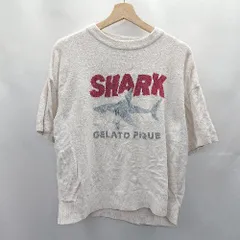 新品♡タグ付き♡ジェラートピケ サメモチーフプルオーバー セットアップ gelato pique（ジェラートピケ）の「【COOL】【HOMME】シャーク