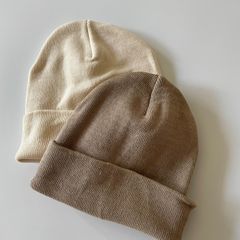 ｺｯﾄﾝﾋﾞｰﾆｰ cotton beanie / digreen