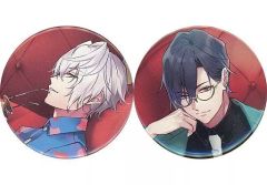 【中古】バッジ・ピンズ [単品] 睦月始＆霜月隼 缶バッジ2個セット 「Blu-ray/DVD ツキウタ。 THE ANIMATION2 ツキアニ。2セット」 アニメイト全巻予約有償特典