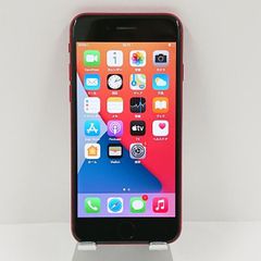 iPhoneSE 第2世代 64GB au レッド 送料無料 本体 c05628