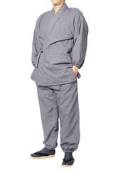 作務衣 冬用 大きいサイズ メンズ 先染め 裏フリース 綿入り作務衣 S/M/L/LL/3L/4L/5L 作務衣 暖かい 作務衣 冬 防寒着 部屋着 ルームウエアー 中綿 秋冬 あったか