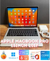 ［美品］Apple MacBook Pro 13inch 2017/Core i5 2.3GHz/8GB/256GB/Windows11/Office 2021/Ri232