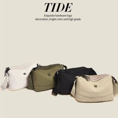 【新品】レディース ショルダーバッグ ナイロン 三層 小さめ かわいい