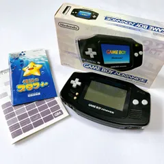 Nintendo ゲームボーイアドバンス ブラック ジャンク品 管理番号KKVRA114