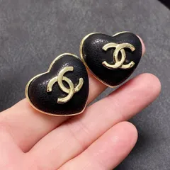 新品超特価［美品／訳あり］CHANEL シャネル ピアス ハート パール シャネルピアス アクセサリー