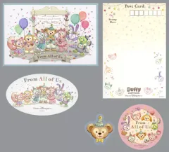 【中古】グッズセット 集合 ポストカード＆ステッカー 「ダッフィー＆フレンズのフロム・オール・オブ・アス」 東京ディズニーシー限定