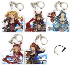 グランブルーファンタジー　アクリルチャーム5点セット 編成アクリルチャーム(キャラクターパック) Vol.5