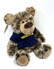 mascot factory｜マスコットファクトリー Michigan Wolverines NCAA ミシガン大学 ウルヴァリンズ テディベア ぬいぐるみ