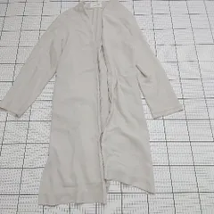 ◇ ⊂ フレイ アイディー シンプル 大人 キレイめ 長袖 ロングガウンコート サイズ1 ライトベージュ系 レディース E  【1508200032818】