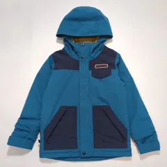 スノーボードウェア　ジャケット　ジュニア ブルー S