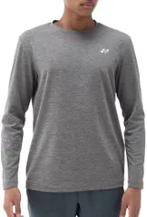 【新品・5営業日で発送】YONEX ヨネックス ユニロングスリーブTシャツ (16720) 色 : グレー サイズ : M 