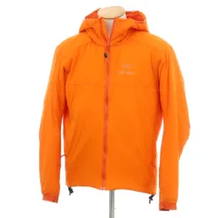 【中古】アークテリクス ARC'TERYX ナイロン フーデッド 中綿ブルゾン オレンジ【サイズS】【メンズ】のサムネイル