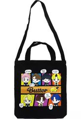[중고] 잡화 블랙 & you 프리미엄 2Way 토트 백 ~ Butter ~ [TinyTAN]