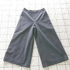 ◇ ⊇ AMACA アマカ キュロット パンツ サイズ38 ネイビー系 レディース E  【1508260059466】