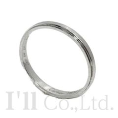 Cartier カルティエダムールリング19号(59) Pt950 美品