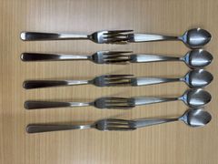 K-29 パスタ用　スプーンフォークセット　５セット