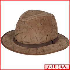 Henschel ヘンシェル ハット テンガロン ウエスタン カウボーイ メンズ XL ヴィンテージ加工 中折れ ボウシ一覧←SEULB屋着古← JJ1409
