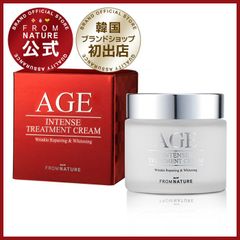 【ブランド公式】フロムネイチャー AGE クリーム 80g 韓国コスメ ガラクトミセス スキンケア 基礎化粧品