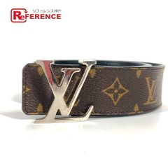 LOUIS VUITTON ルイヴィトン ベルト LVバックル M0076U レザー  