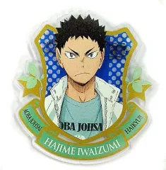 ハイキュー　体験入部会　アクリルバッジ ハイキュー!! 澤村大地 体験入部会 思い出 缶バッジ アクリル