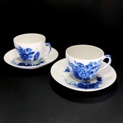 約90年前の極美品 手描き 名品】光陽陶器 デミタスカップ＆ソーサー