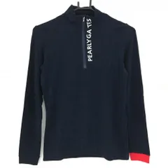 新品！パーリーゲイツ　PGG 濃紺 ハーフジップシャツ 新品！パーリーゲイツ PGG 濃紺 ハーフジップシャツ 楽天市場