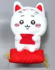 【中古】ぬいぐるみ ちいかわ 伏見稲荷なぬいぐるみ 「ちいかわ なんか小さくてかわいいやつ」 ちいかわもぐもぐ本舗＆オンラインストア限定