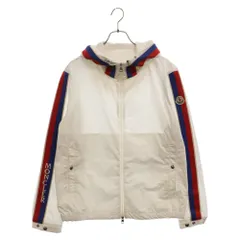 MONCLER (モンクレール) RUKBAT ルクバト ロゴパッチ ナイロン ジャケット ホワイト I10911A00173 54A91のサムネイル