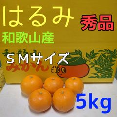 ぷりぷり！はるみ　和歌山みかん　秀品  SM 5kg