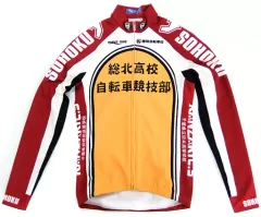 総北高校 レーシングサーモジャケット Mサイズ 弱虫ペダル WAVEONE 公式 総北高校 レーシングサーモジャケット Mサイズ 弱虫ペダル