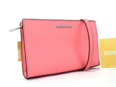 ■新品■未使用■ MICHAEL KORS マイケルコース レザー クロスボディ ショルダーバッグ 斜め掛け レディース ピンク系 BF8662
