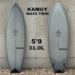KAMUY（カムイサーフボード）中古美品 美中古 カムイ サーフボード KAMUY 5'5 1/2 MAXX TWIN 30.5L
