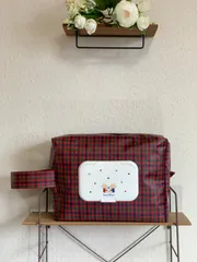 ハンドメイド　オムツポーチ