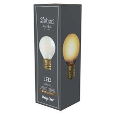 【 新品 未開封 】   ビートソニック LED電球 ボール35 フロスト Siphon [E17 /ボール電球形 /35W相当 /電球色 /1個 /全方向タイプ] LDF58D 未使用 送料無料