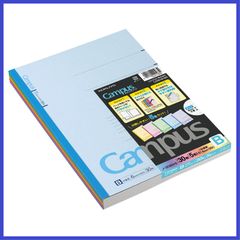 30枚 ノ-3CBN×5 B罫 B5 5色アソート 5冊パック キャンパスノート コクヨ(KOKUYO)