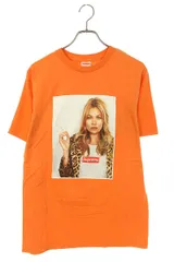 シュプリーム ケイト モス Tシャツ ボックス ロゴ Usa製 M オレンジ
