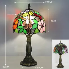 LED電球付き テーブルランプ 照明クラシック ヨーロッパ 手作り