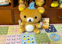 リラックマ　パジャマパーティー　ポップコーン　ぬいぐるみ Amazon.co.jp: リラックマ 「パジャマパーティー」 ぬいぐるみ