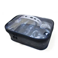 SOLTOOL タックルバッグ システムケース ギアバック36cm用(メッシュ) M ブラック CK-7268 釣り 小物 釣り 高性能のサムネイル