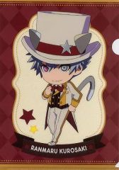 [중고] 클리어 파일 쿠로사키 란마루 A4 클리어 파일 [노래의☆프린스님 마지 LOVE 레전드스타 in 난자타운]