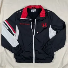 ホンダレーシング　ナイロン　ジャケット ホンダ レーシング ジャケット 90's ビンテージ L ナイロン