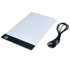 トレース台 LED ライト USB 電源 3.3mm 3段階 ノート 照明 トレーサー アニメ デザイン イラスト A4