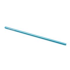 【新品未使用】アルミ製　クールストロー　ブルー（青）