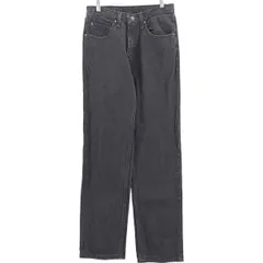 古着 リー Lee ブラックデニム ストレートデニムパンツ メンズw30相当/eaa419223