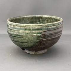 信楽焼　抹茶碗　楽齊　黄釉　平茶碗　茶道具　アンティーク抹茶碗　蔵出　共箱　１客 2025年最新】抹茶碗 信楽の人気アイテム - メルカリ